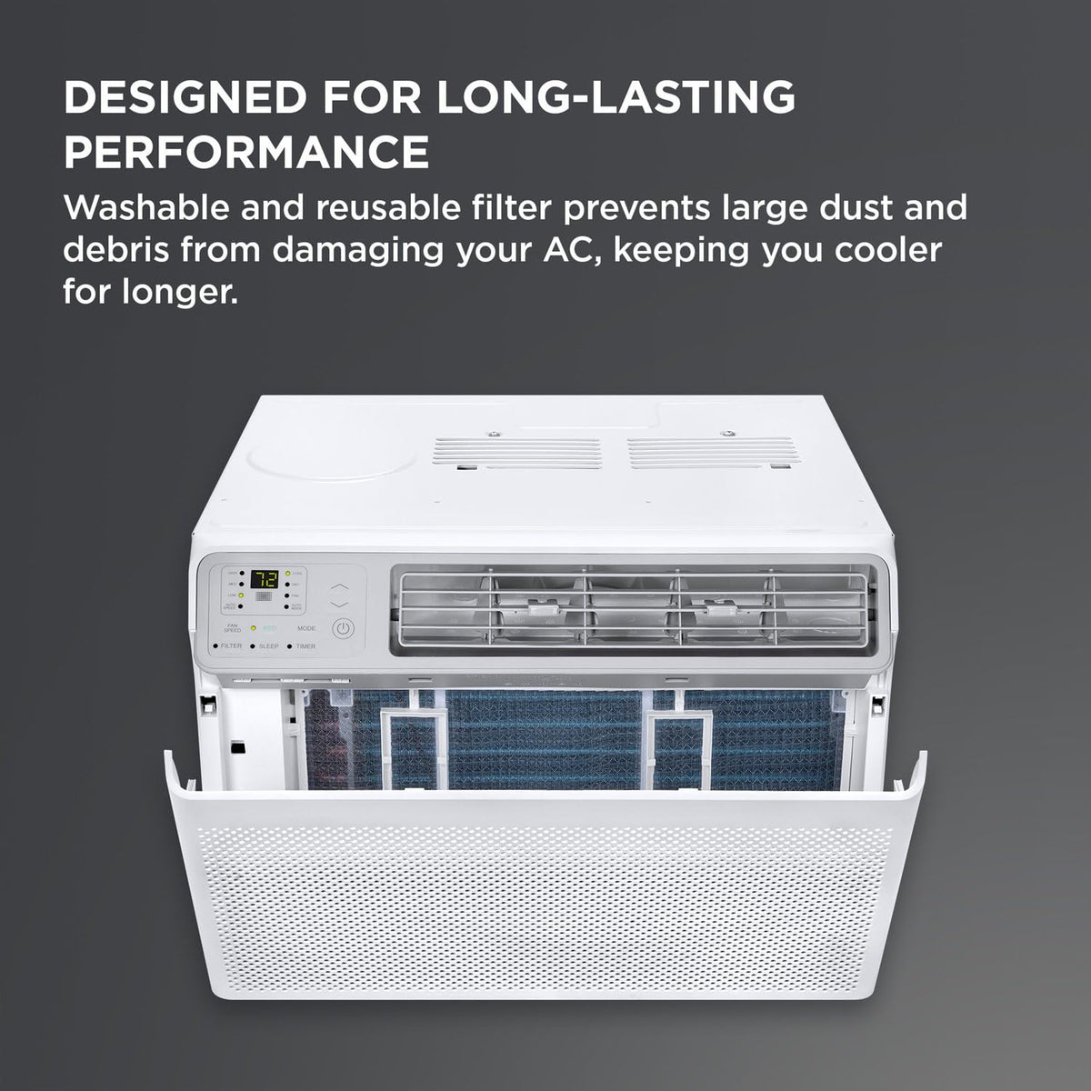TCL 14,000 BTU Smart Window Air Conditioner, Fan, & Dehumidifier, Wi-Fi