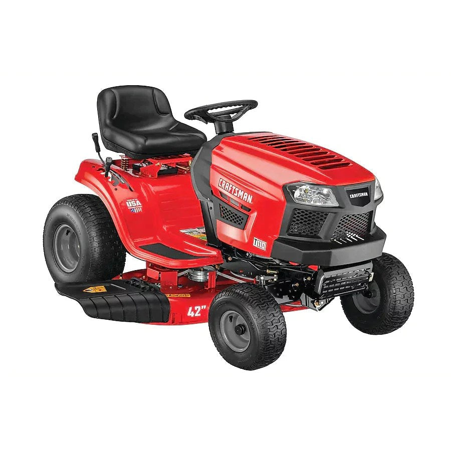 CRAFTSMAN T110 Riding Lawn Mower – 42-Inch Deck
