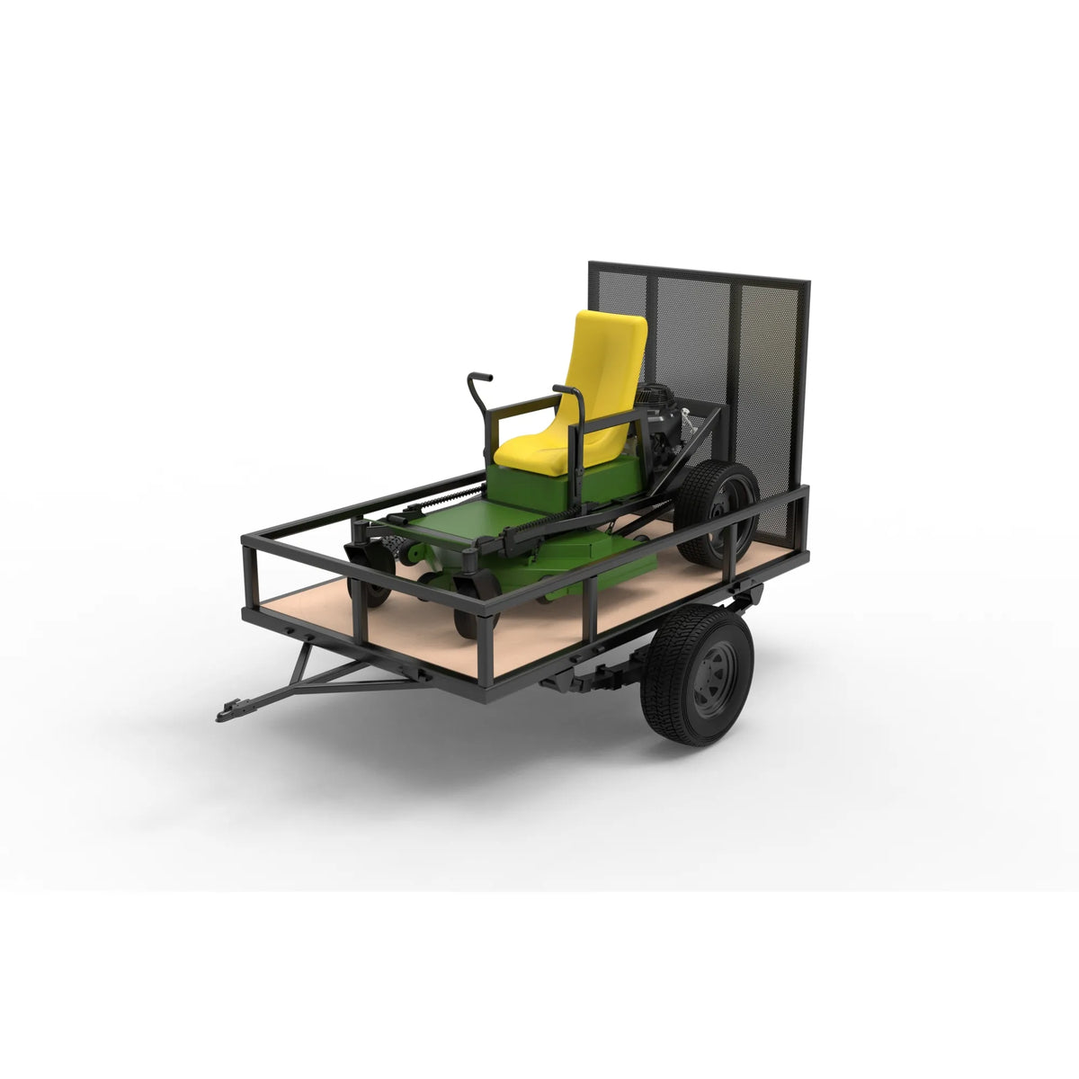 Carry-On 5x8 Utility Trailer with Wood Floor – Model 5X8GW2K