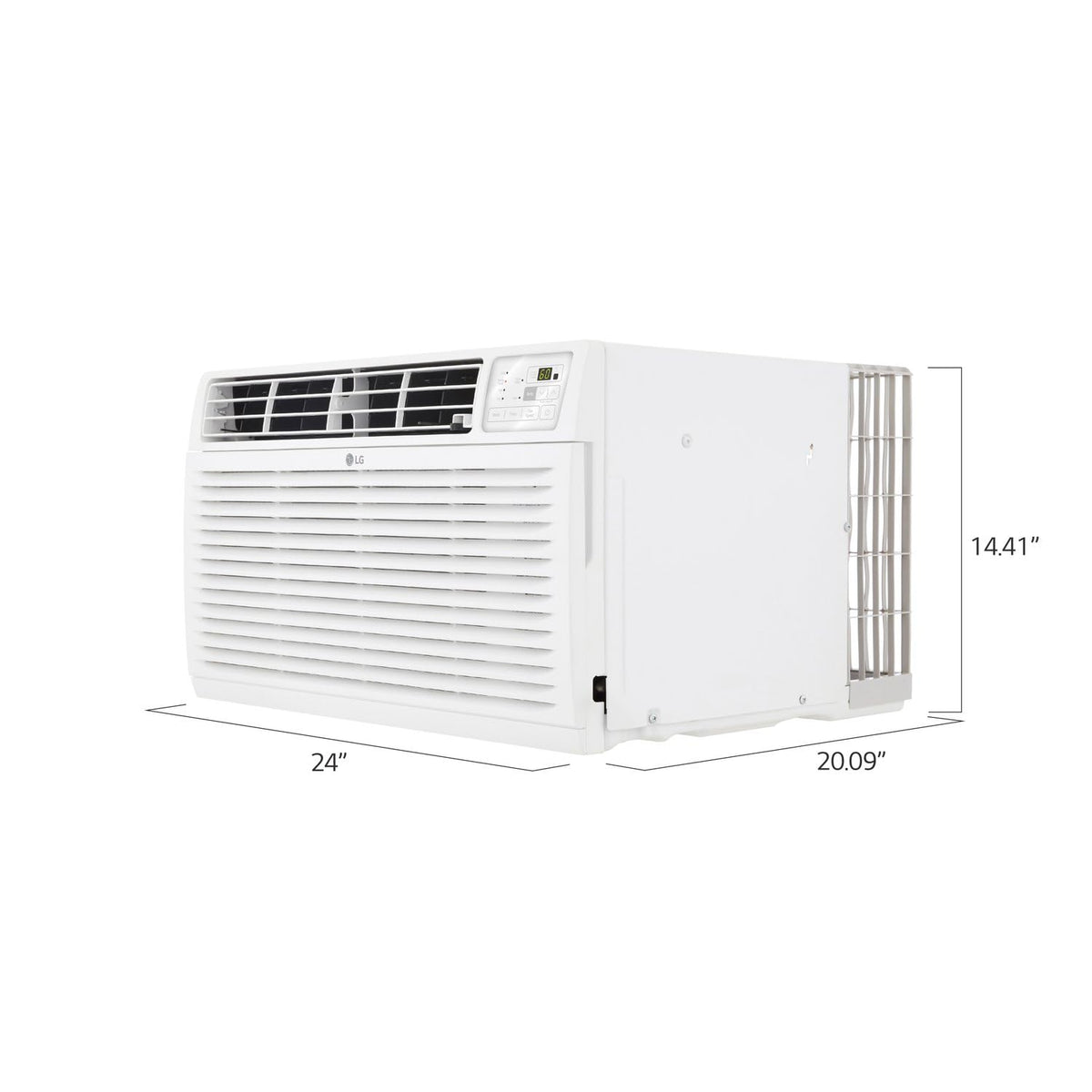 LG 14,000 BTU Through the Wall Air Conditioner, 230/208V, Cools 700 Sq.Ft. for Bedroom, Living Room, Apartment