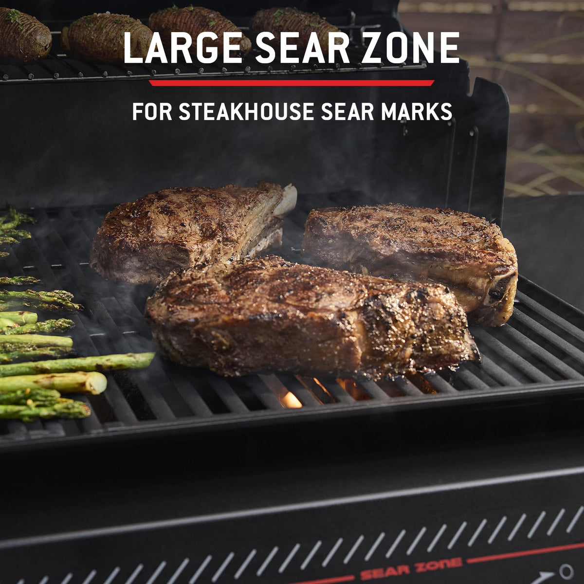 Weber Genesis E‑430 Gas Grill Stealth Edition, Natural Gas BBQ Grill