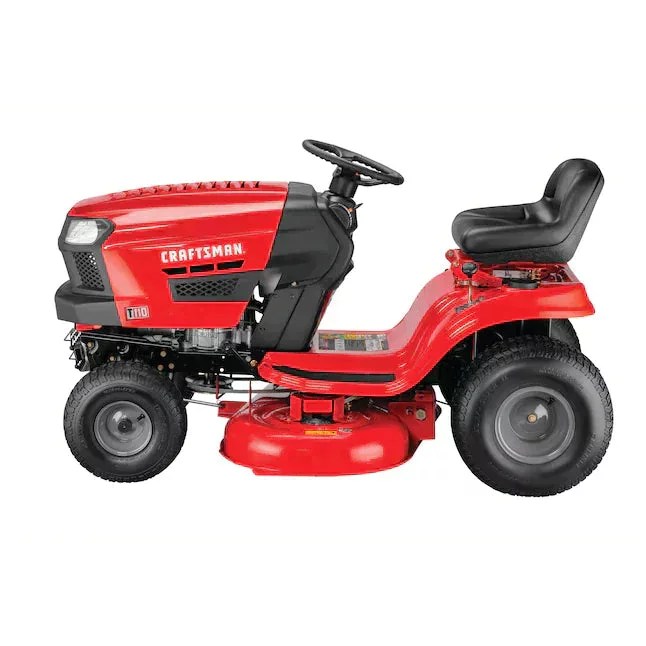 CRAFTSMAN T110 Riding Lawn Mower – 42-Inch Deck