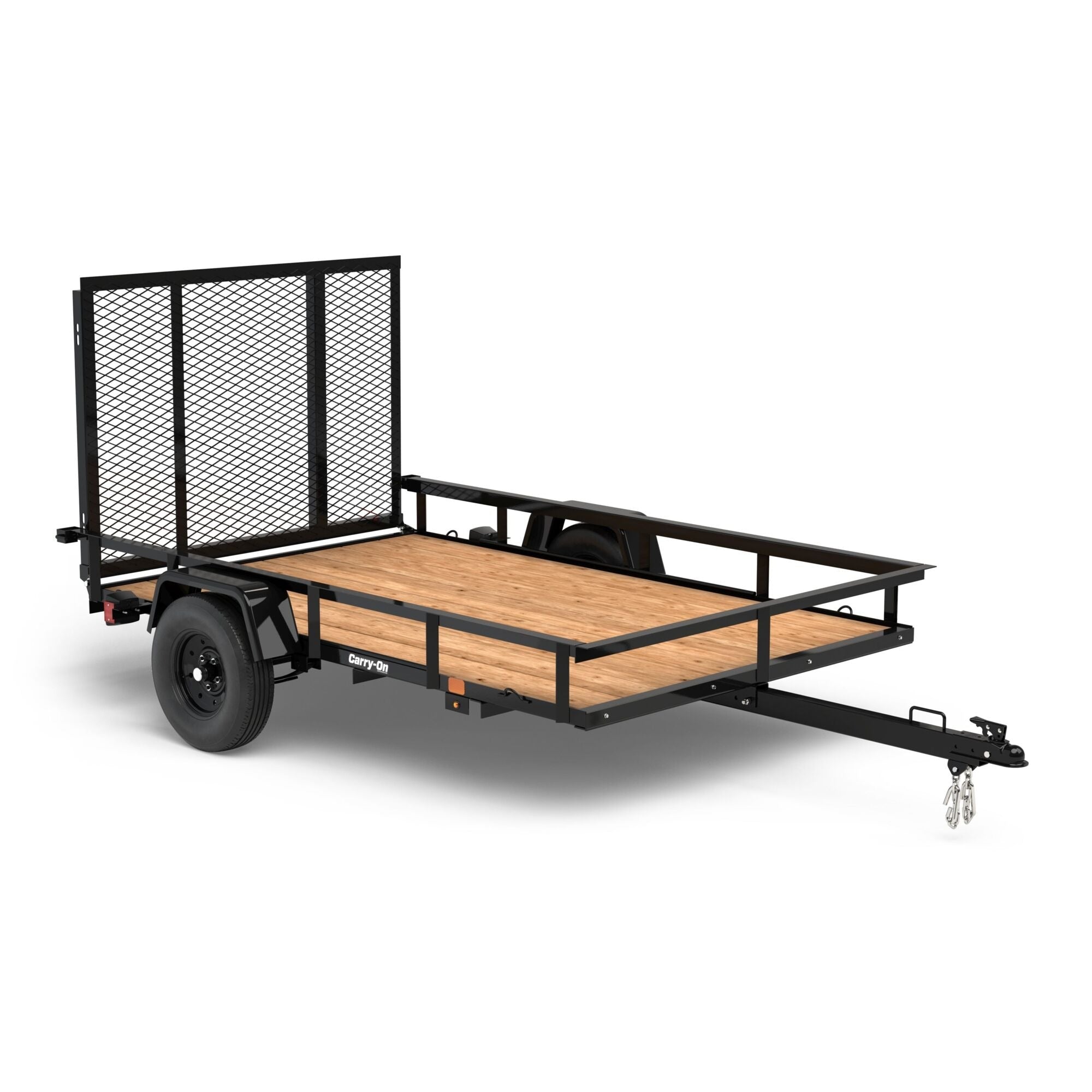 Carry-On 5x8 Utility Trailer with Wood Floor – Model 5X8GW2K